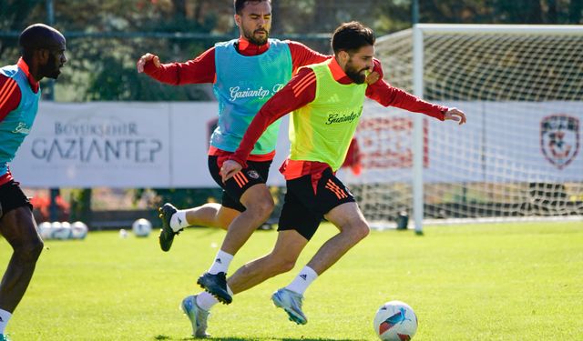 Gaziantep FK, Hatayspor maçının hazırlıklarını sürdürdü