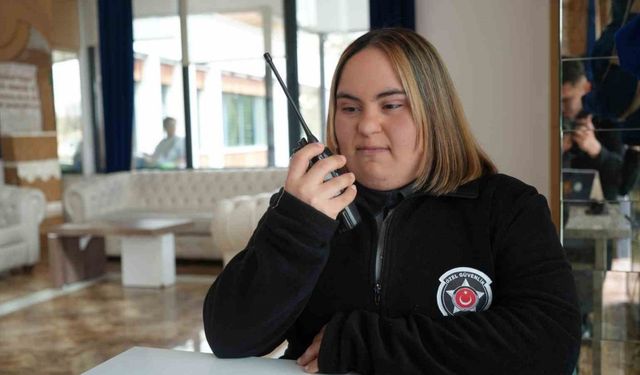 Gaziantep’te engelsiz istihdamın örnek hikayesi: Senanur Aslanpay