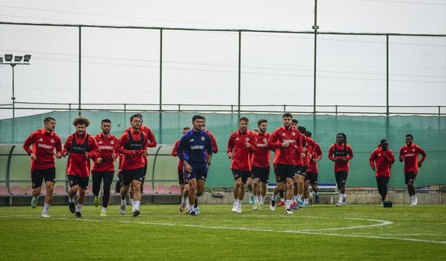 Gaziantep FK, Fenerbahçe maçının hazırlıklarına devam etti