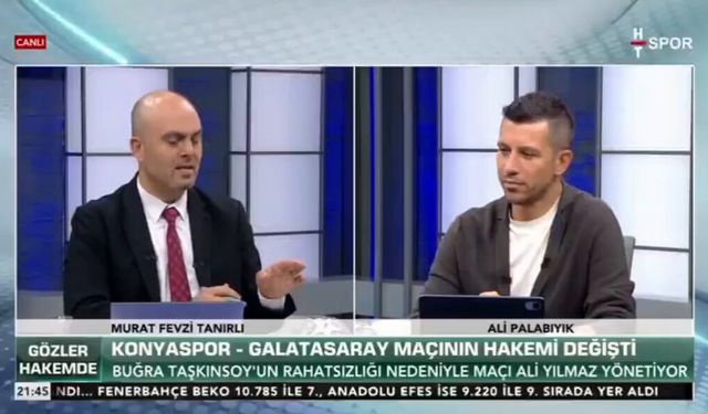 Canlı Yayında Skandal Gaf! Ali Palabıyık: "MHK, hakem atamaları için Külliye'den haber bekliyor"