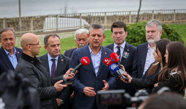 CHP Genel Başkanı Özel: "Bugün yapılan boykotu sonuna kadar destekliyoruz"