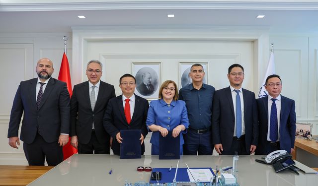 Gaziantep Büyükşehir Belediyesi ile Çin Sanayici ve İş İnsanları Derneği arasında iş birliği anlaşması