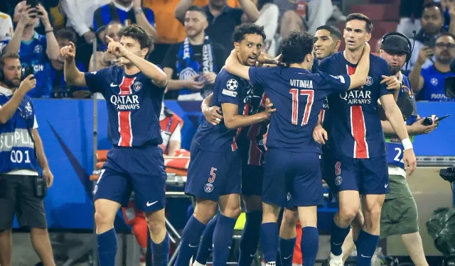 Şampiyonlar ligi tarihinde en farklı galibiyet! Inter'e fark atan PSG, Şampiyonlar Ligi'ni kazandı