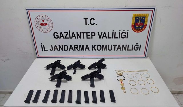 Gaziantep'te silah kaçakçılığı operasyonunda 2 zanlı tutuklandı