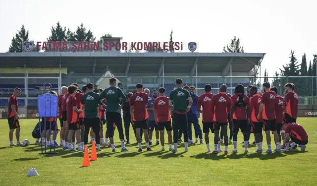 Gaziantep FK, Antalyaspor maçı hazırlıklarını tamamladı