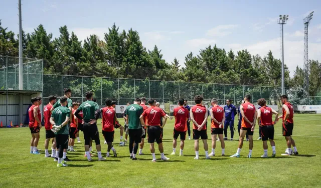 Gaziantep FK'da son antrenman!