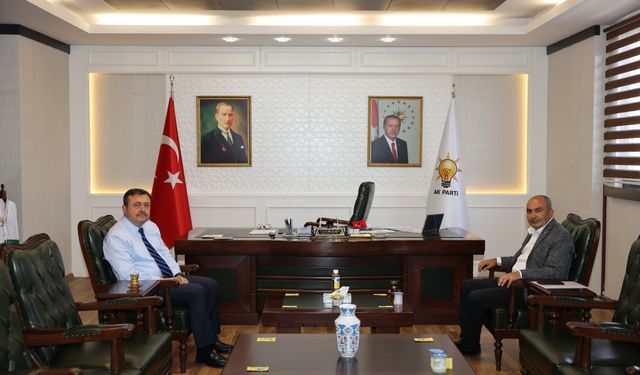 MHP Gaziantep İl Başkanı Bozgeyik'ten Ak Parti Gaziantep İl Başkanlığı'na sürpriz ziyaret...