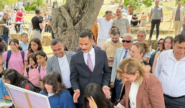 Yesemek Açık Hava Müzesi ve Heykel Atölyesi'nde resim festivali düzenlendi