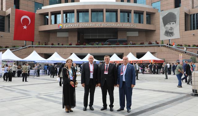 GTB Heyeti, TOBB 81. Genel Kurulu’na katıldı