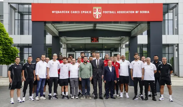 Sırbistan Büyükelçisi İlhan Saygılı'dan Gaziantep FK'ya ziyaret