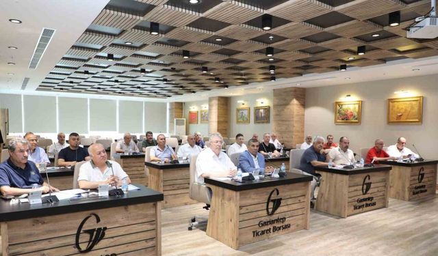 GTB Temmuz Ayı olağan meclis toplantısı gerçekleştirildi