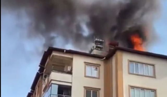 Gaziantep’te yangın paniği!