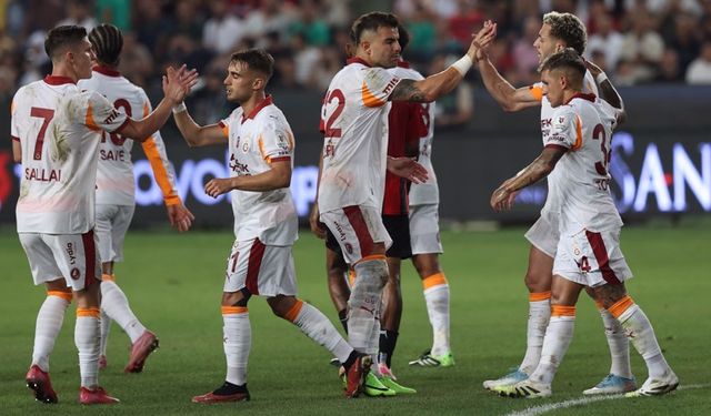 Son şampiyon Galatasaray, yeni sezonu galibiyetle açtı