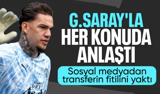 Ederson'dan Galatasaray taraftarını heyecanlandıran beğeni