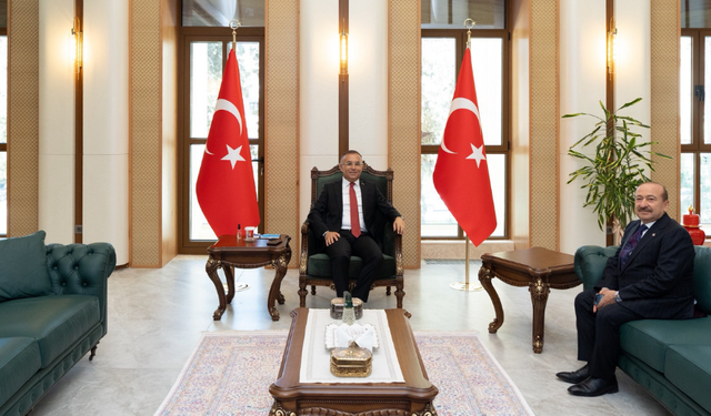 Gaziantep FK Başkanı Yılmaz'dan Vali Çeber'e ziyaret