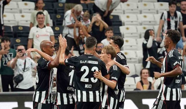 Beşiktaş, UEFA Konferans Ligi’nde play-off’a yükseldi