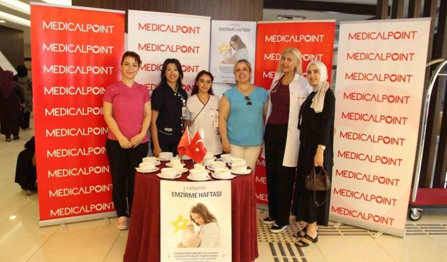 Medical Point Gaziantep Hastanesi’nde anne sütünün önemine dikkat çekildi