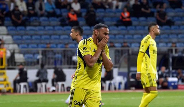 Fenerbahçe’de puan kayıpları devam ediyor