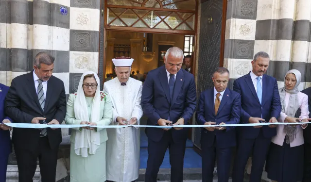 Kültür ve Turizm Bakanı Ersoy Gaziantep'te restorasyonu tamamlanan eserlerin açılışında konuştu: