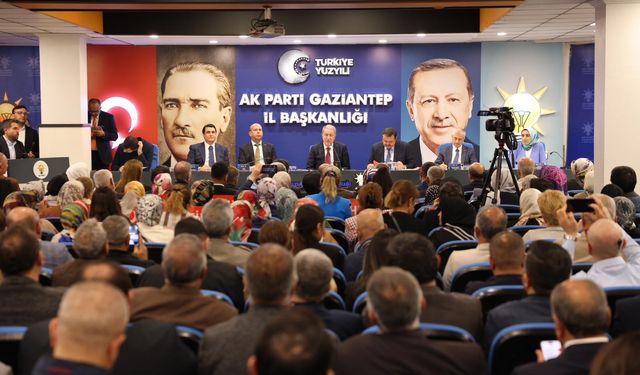 AK Parti Gaziantep İl Danışma Meclisi'nde “Terörsüz Türkiye” anlatıldı