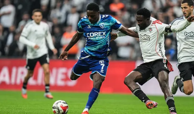 Beşiktaş - Samsunspor maçında kazanan çıkmadı!