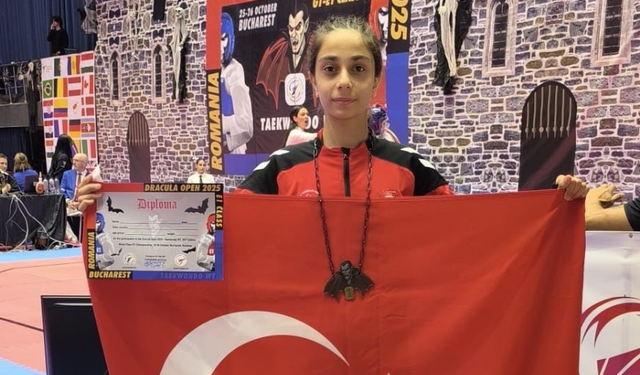 Şahinbeyli sporcu Ceren Ağdoğan Avrupa Şampiyonu oldu
