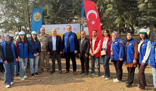 Araban'da Milli Ağaçlandırma Günü dolayısıyla fidan dikimi yapıldı