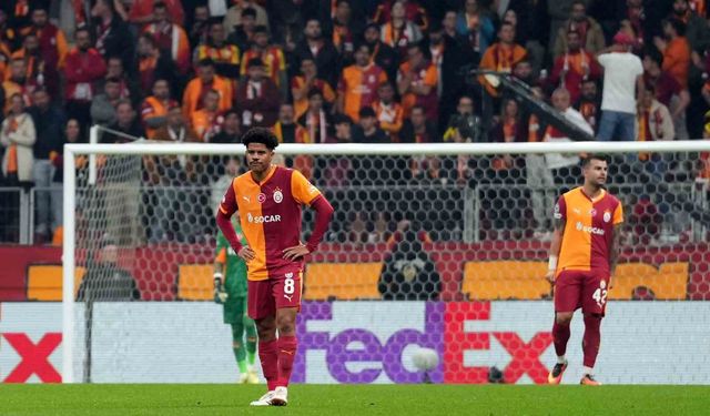 Galatasaray'ın evindeki 33 maçlık yenilmezlik serisi sona erdi
