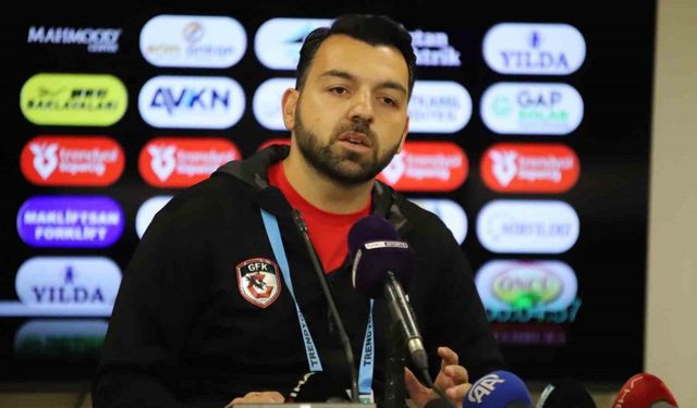 Gaziantep FK Yardımcı Antrenörü Rizespor maçını değerlendirdi!