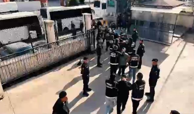 Gaziantep’te dev uyuşturucu operasyonu: 31 şüpheliden 16’sı tutuklandı, 13’ü adliyeye sevk edildi