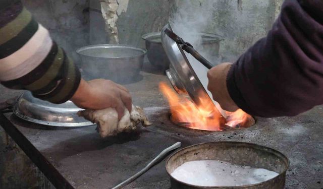 Gaziantep'te havalar soğudu kalay ustalarının yüzü güldü!