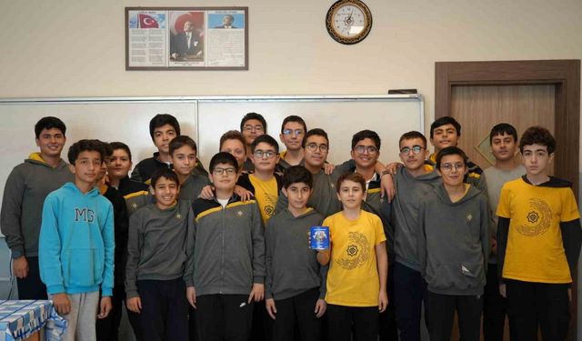 Gaziantep'te öğrencilerden Gazze’ye anlamlı destek!