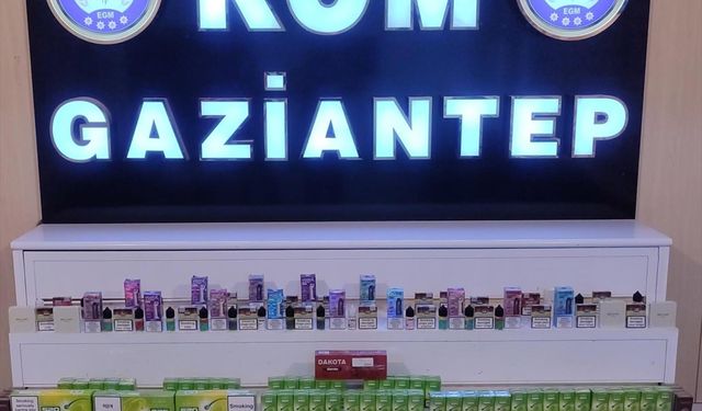 Gaziantep'teki kaçakçılık operasyonunda 8 şüpheli yakalandı