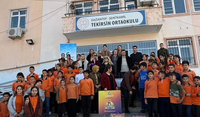 Gaziantep Kent Konseyi’nden anlamlı açılış! Öğrencilerin kütüphane sevinci