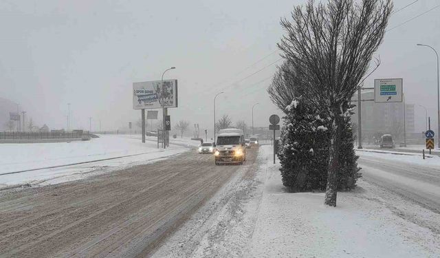Gaziantep'te yoğun kar yağışı