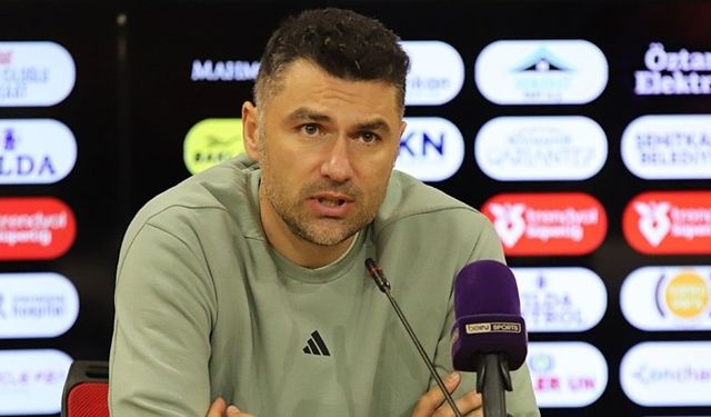 Teknik direktör Burak Yılmaz, Gaziantep FK'den ayrılmasına ilişkin açıklamada bulundu:
