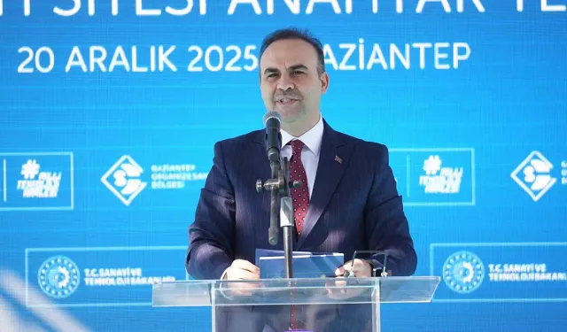 Sanayi ve Teknoloji Bakanı Kacır, Gaziantep'te konuştu: