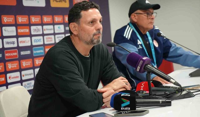 Erol Bulut: 'Kontrataktan üç gol yerseniz kazanmanız zor oluyor'