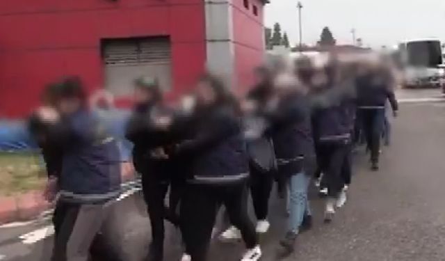 Gaziantep'te fuhuş operasyonu! Duvardaki yazılar şoke etti...