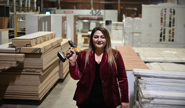 Gaziantep'te kadın girişimci 8 ülkeye mobilya ihracatı yapıyor!