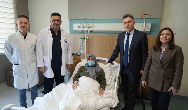 Gaziantep'te kadın hasta, kadavradan yapılan böbrek nakli ile sağlığına kavuştu