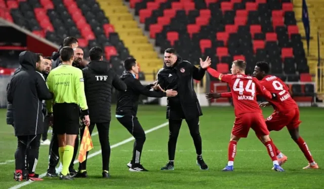 Gaziantep FK, Kocaelispor'u tek golle geçti! Burak Yılmaz maça damga vurdu! İşte çıldırdığı anlar
