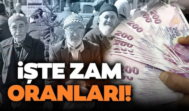 Binlerce emekli ve memuru ilgilendiren zam oranı açıklandı!