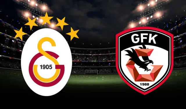 Galatasaray - Gaziantep FK maçının ilk 11'leri belli oldu!