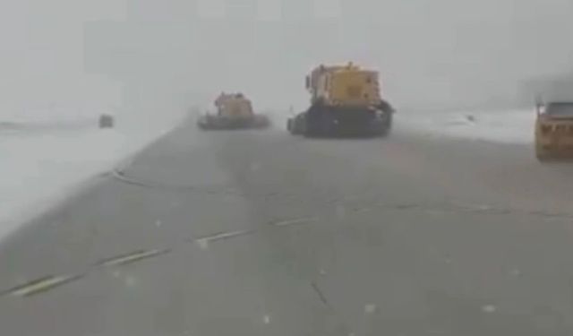 Gaziantep Havalimanı uçuşlara kapatıldı!