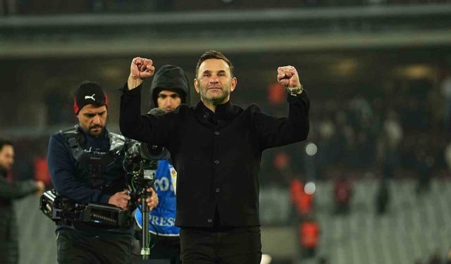 Okan Buruk: 'Manchester'da 1 galibiyetimiz var, bu sefer de City'ye karşı neden olmasın'