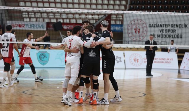 Gaziantep GSK’dan nefes kesen 3-2’lik zafer