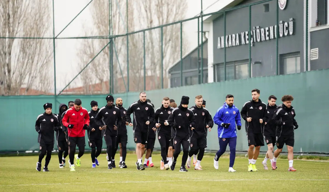 Gaziantep FK, Keçiörengücü maçı hazırlıklarına başladı