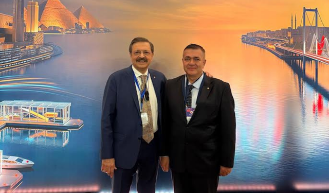 GTB Başkanı Akıncı, Kahire’de Türkiye–Mısır İş Forumu’na katıldı