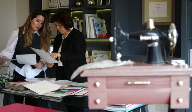 Hikayenin başladığı yer Gaziantep! Memurluğu bıraktı, şimdi dünya markalarına gelinlik dikiyor